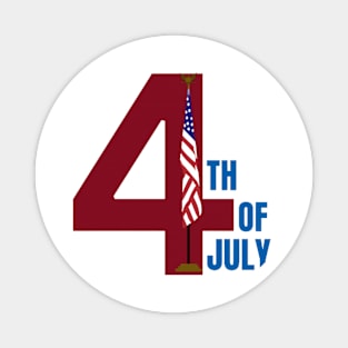 4th Of July Magnet